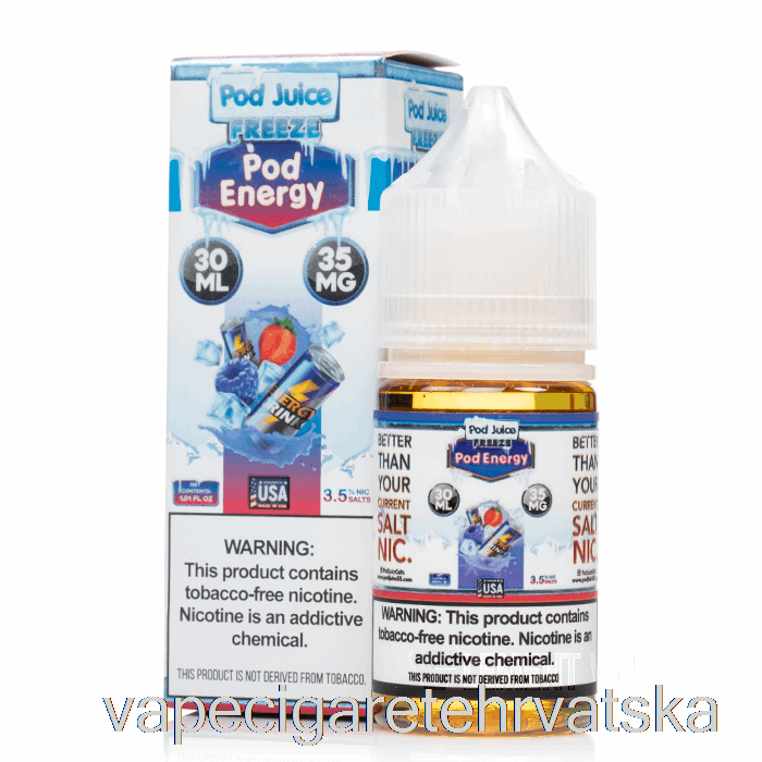 Vape Hrvatska Freeze Pod Energy - Pod Juice - 30ml 55mg